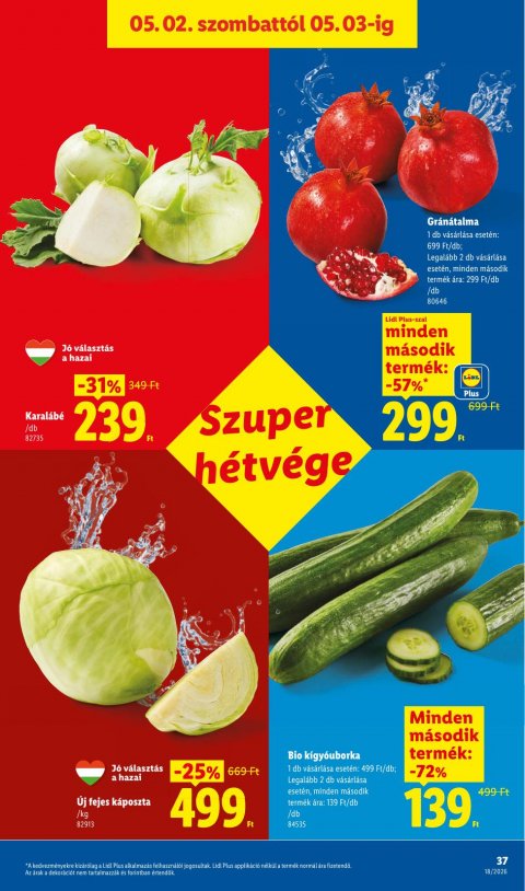 LIDL akciós újság