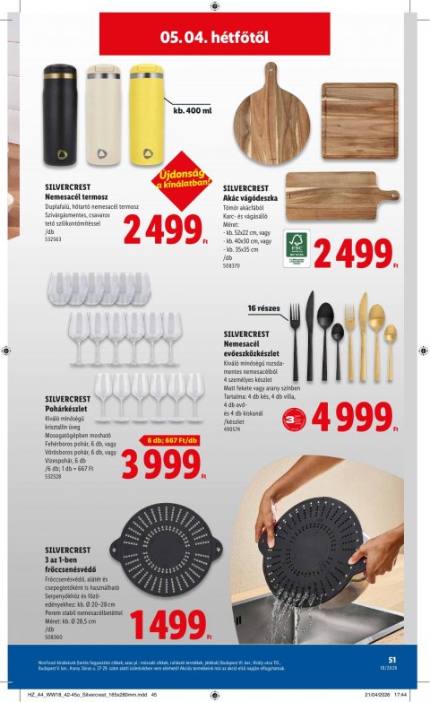 LIDL akciós újság