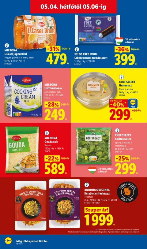 LIDL akciós újság