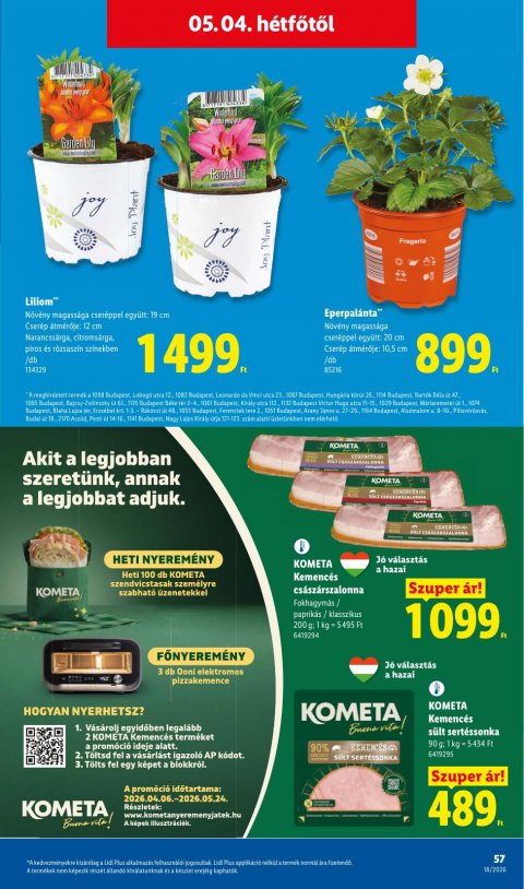 LIDL akciós újság