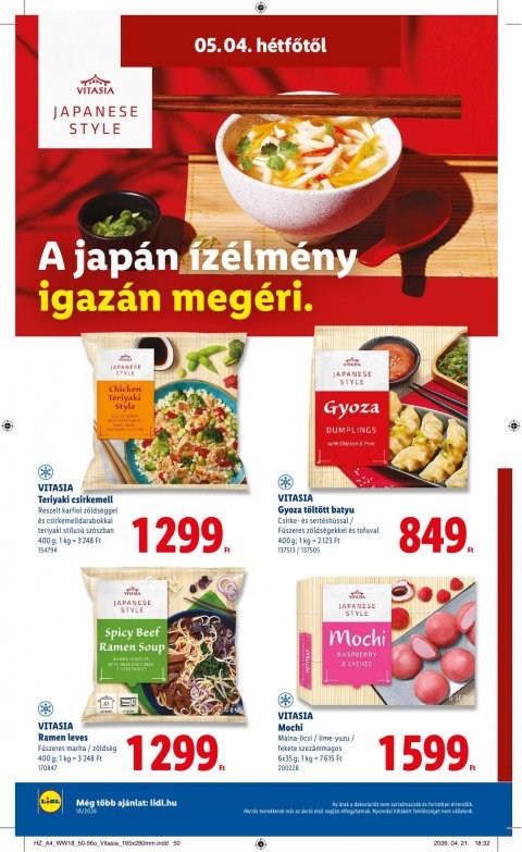 LIDL akciós újság