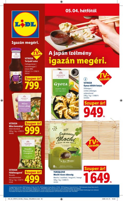 LIDL akciós újság