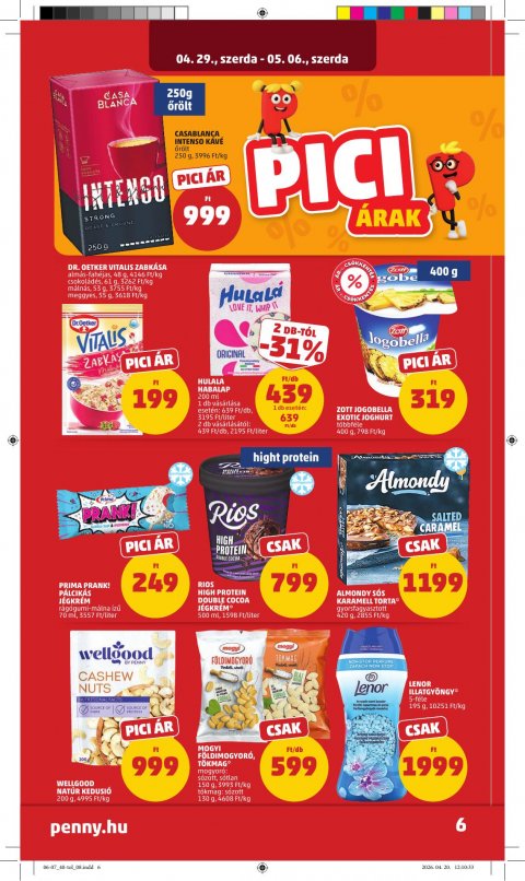 PENNY akciós újság