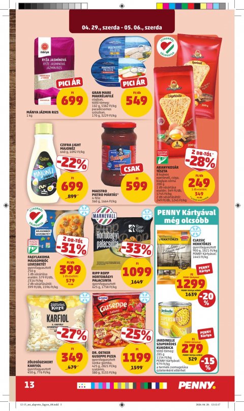 PENNY akciós újság