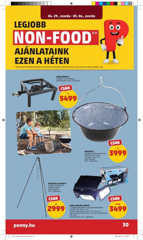 PENNY akciós újság