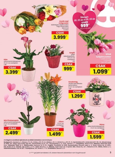 SPAR akciós újság