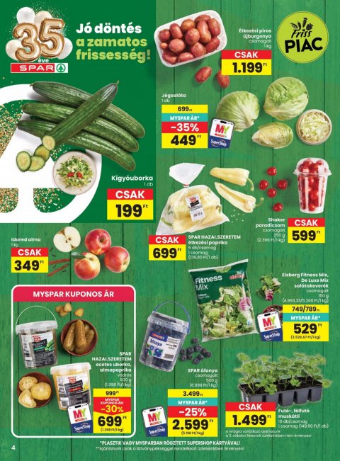 SPAR akciós újság