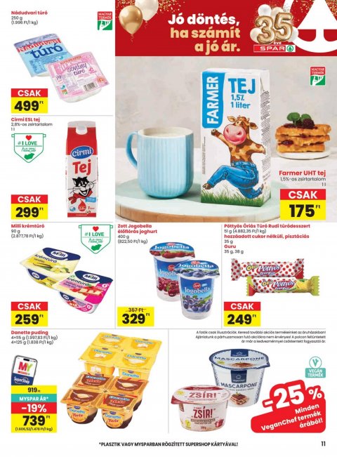 SPAR akciós újság