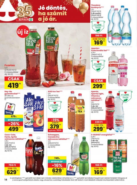 SPAR akciós újság