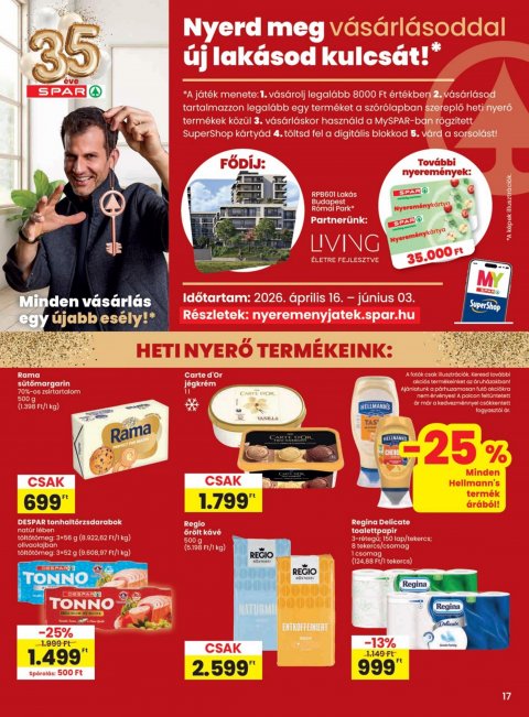 SPAR akciós újság