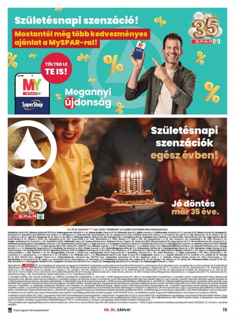 SPAR akciós újság
