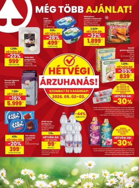 SPAR akciós újság