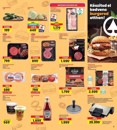 INTERSPAR akciós újság