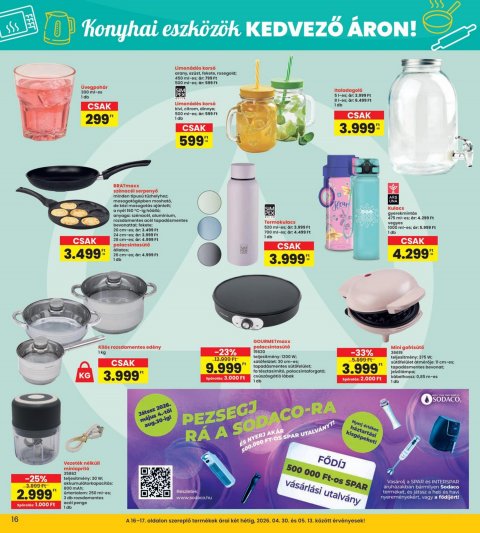 INTERSPAR akciós újság