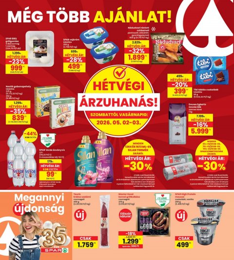 INTERSPAR akciós újság