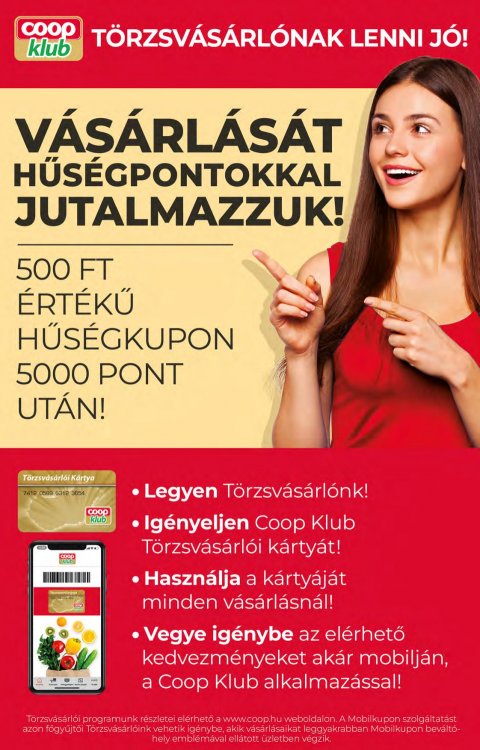 COOP országos akciós újság