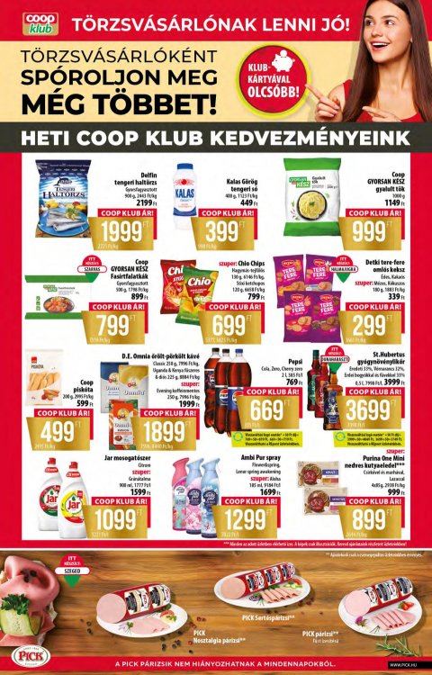 COOP országos akciós újság