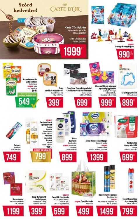COOP országos akciós újság