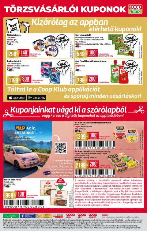COOP Alföld akciós újság