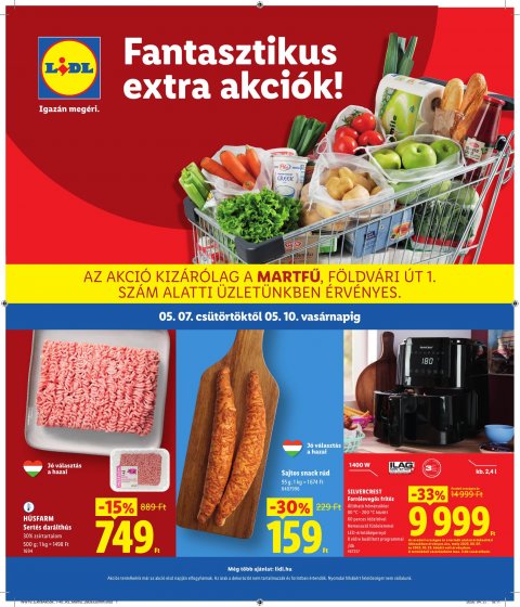 LIDL Regionális akciós újság od 7. 5. 2026 do 10. 5. 2026