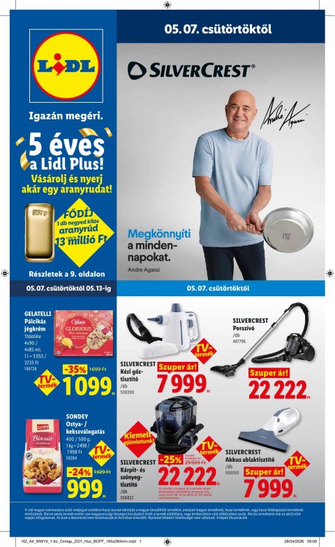 LIDL akciós újság od 7. 5. 2026 do 13. 5. 2026
