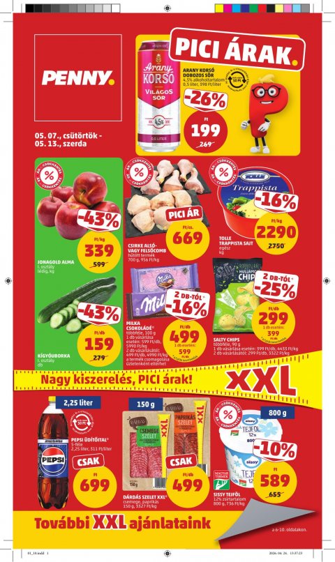 PENNY akciós újság od 7. 5. 2026 do 13. 5. 2026