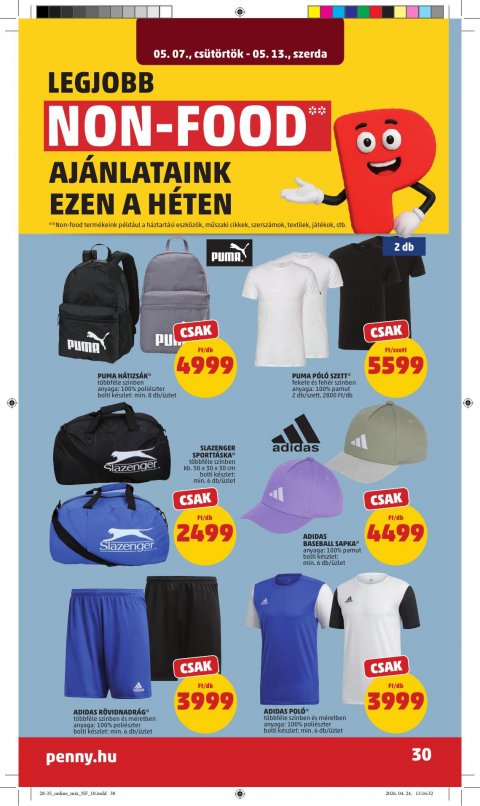 PENNY akciós újság