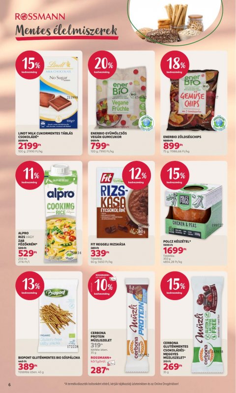 ROSSMANN akciós újság
