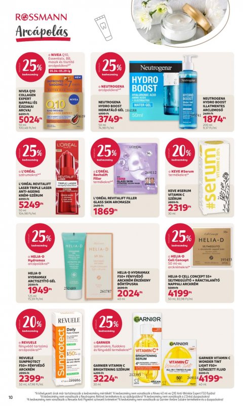 ROSSMANN akciós újság
