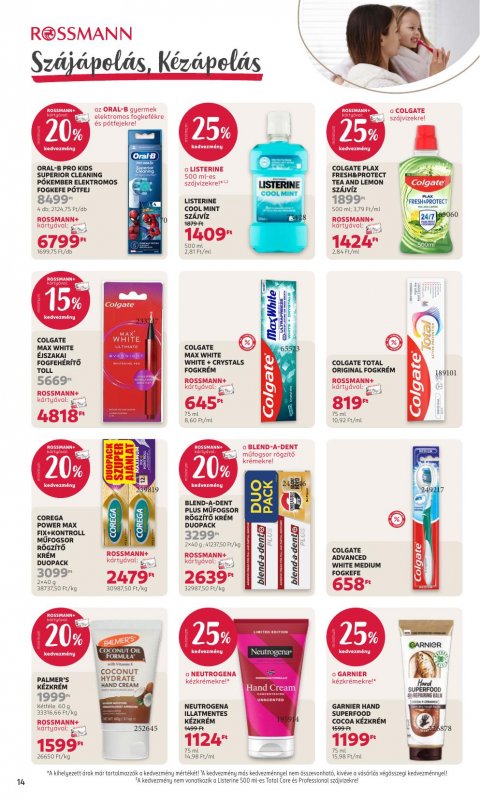ROSSMANN akciós újság
