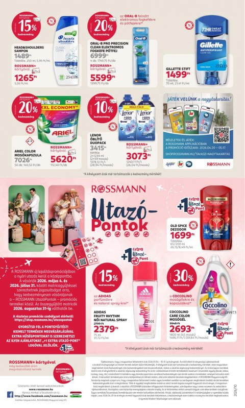 ROSSMANN akciós újság
