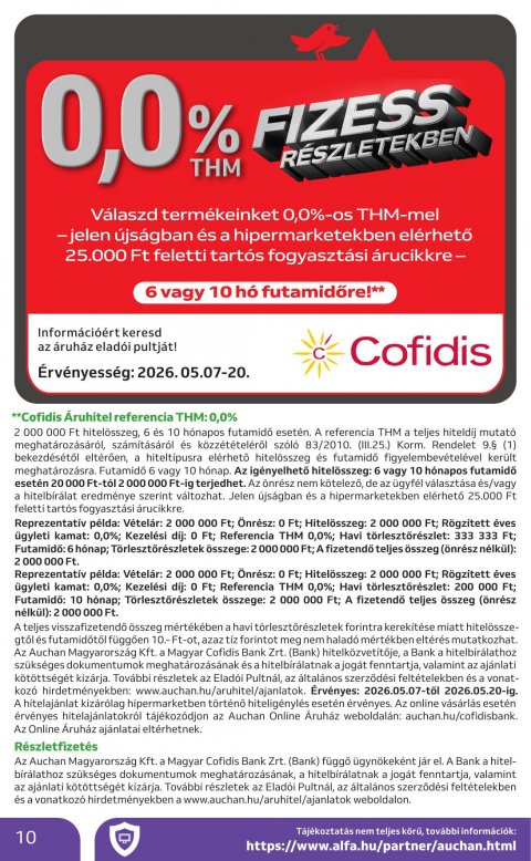 AUCHAN Hipermarket Elektonikai akciós újság