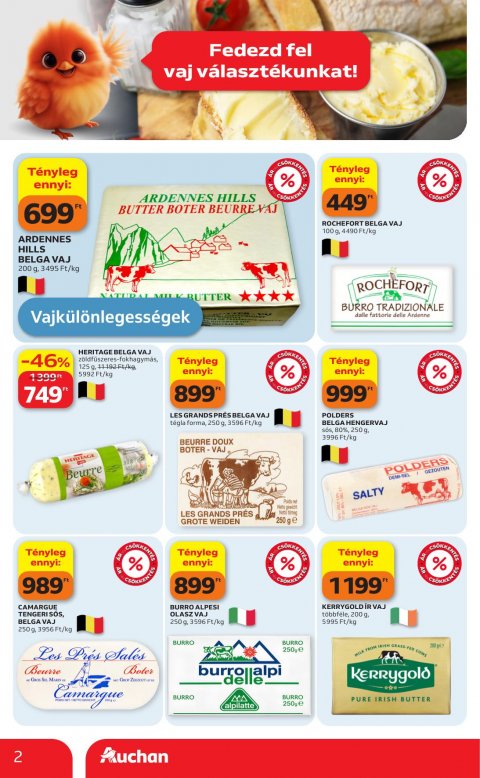 AUCHAN Hipermarket Nemzetközi konyha akciós újság