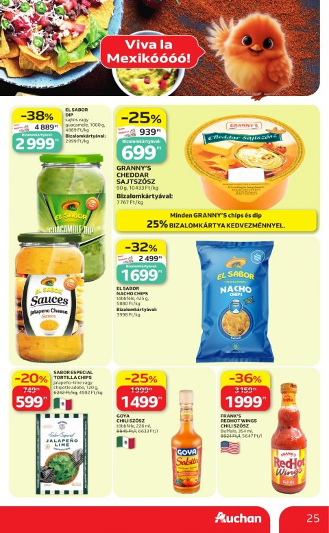 AUCHAN Hipermarket Nemzetközi konyha akciós újság