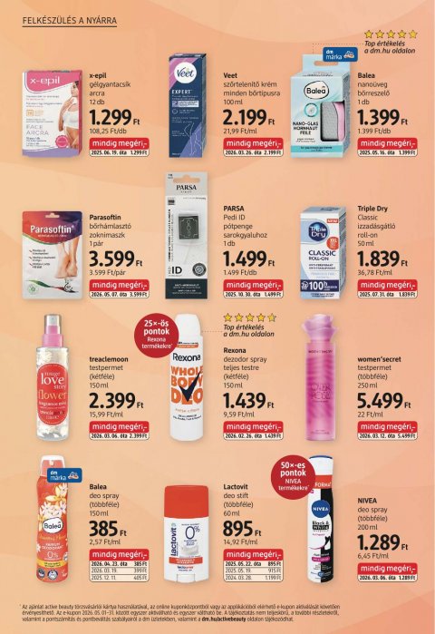 DM DROGERIE MARKT akciós újság