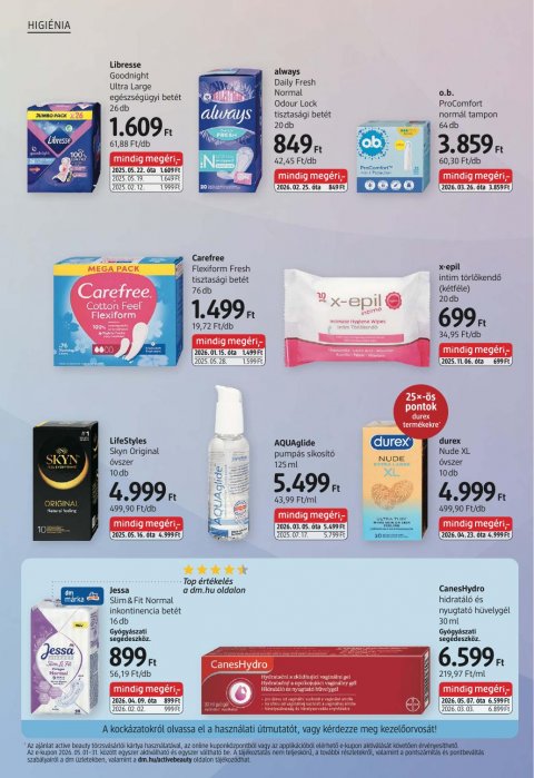 DM DROGERIE MARKT akciós újság