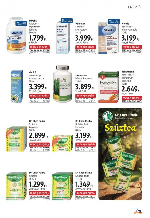 DM DROGERIE MARKT akciós újság