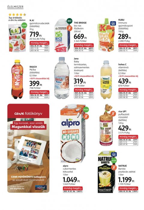 DM DROGERIE MARKT akciós újság