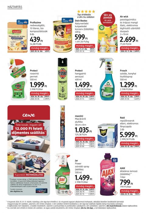 DM DROGERIE MARKT akciós újság