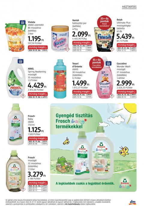 DM DROGERIE MARKT akciós újság