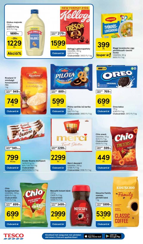 TESCO Hipermarket akciós újság