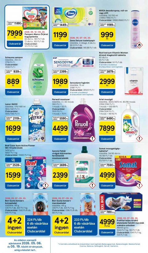 TESCO Hipermarket akciós újság