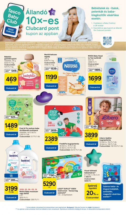 TESCO Hipermarket akciós újság