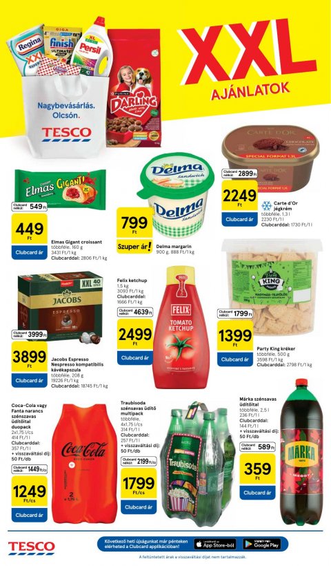 TESCO Hipermarket akciós újság