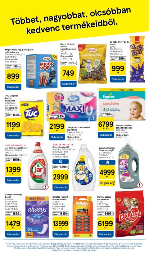 TESCO Hipermarket akciós újság
