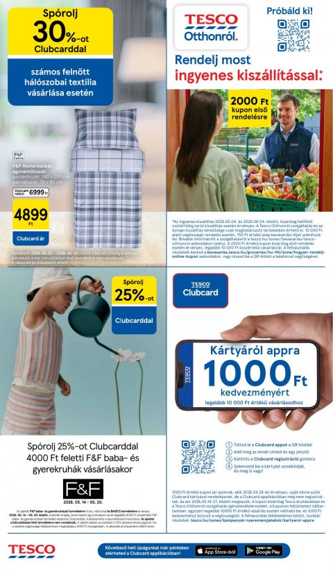 TESCO Hipermarket akciós újság
