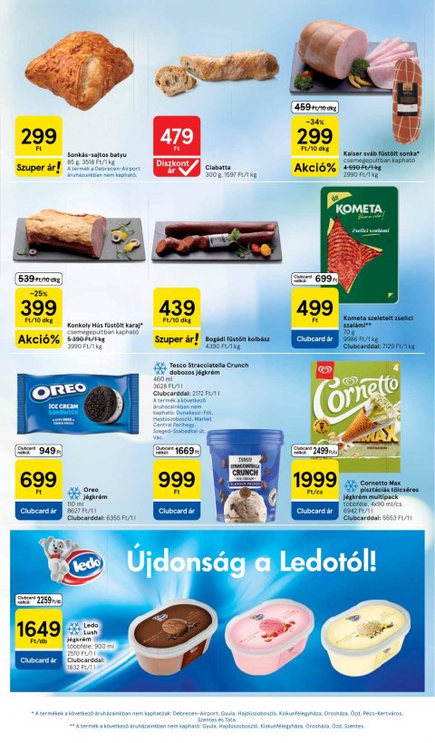 TESCO Hipermarket akciós újság