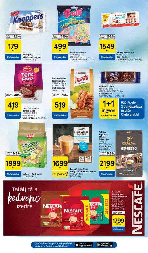 TESCO Hipermarket akciós újság