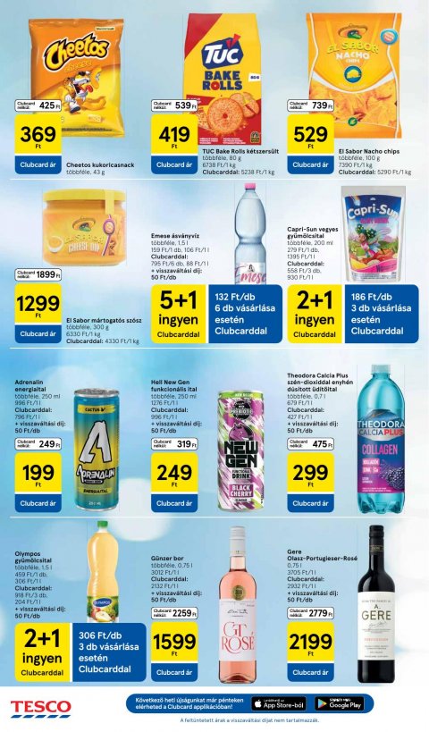 TESCO Hipermarket akciós újság