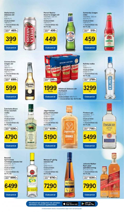 TESCO Hipermarket akciós újság